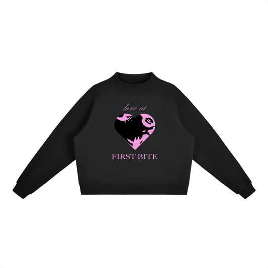 Love At First Bite | Pullover Sweatshirt
