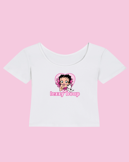 Lezzy Boop | Y2K Baby Tee