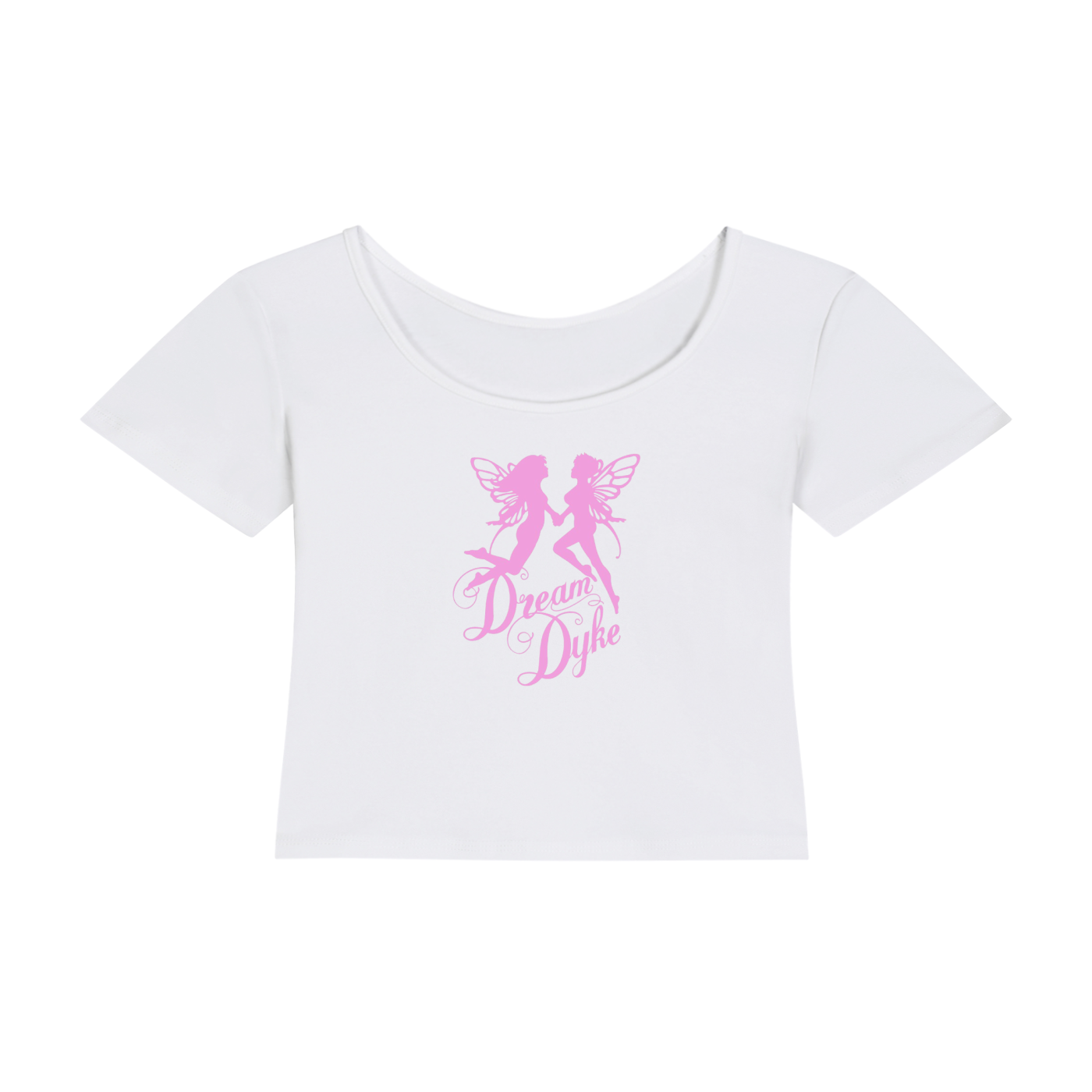 Dream Dyke Logo | Y2K Baby Tee