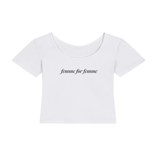 Femme for Femme | Y2K Baby Tee