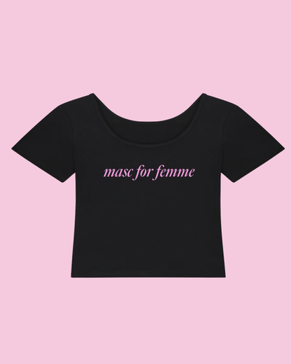 Masc for Femme | Y2K Baby Tee