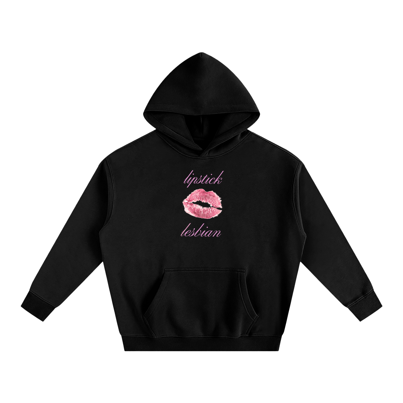 Lipstick Lesbian | Fleece Hoodie