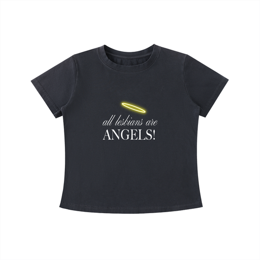 All Lesbians Are Angels Tee
