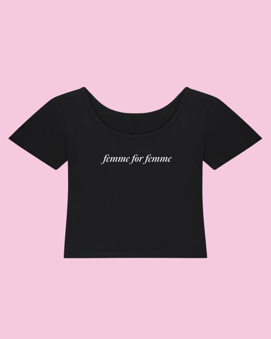 Femme for Femme | Y2K Baby Tee