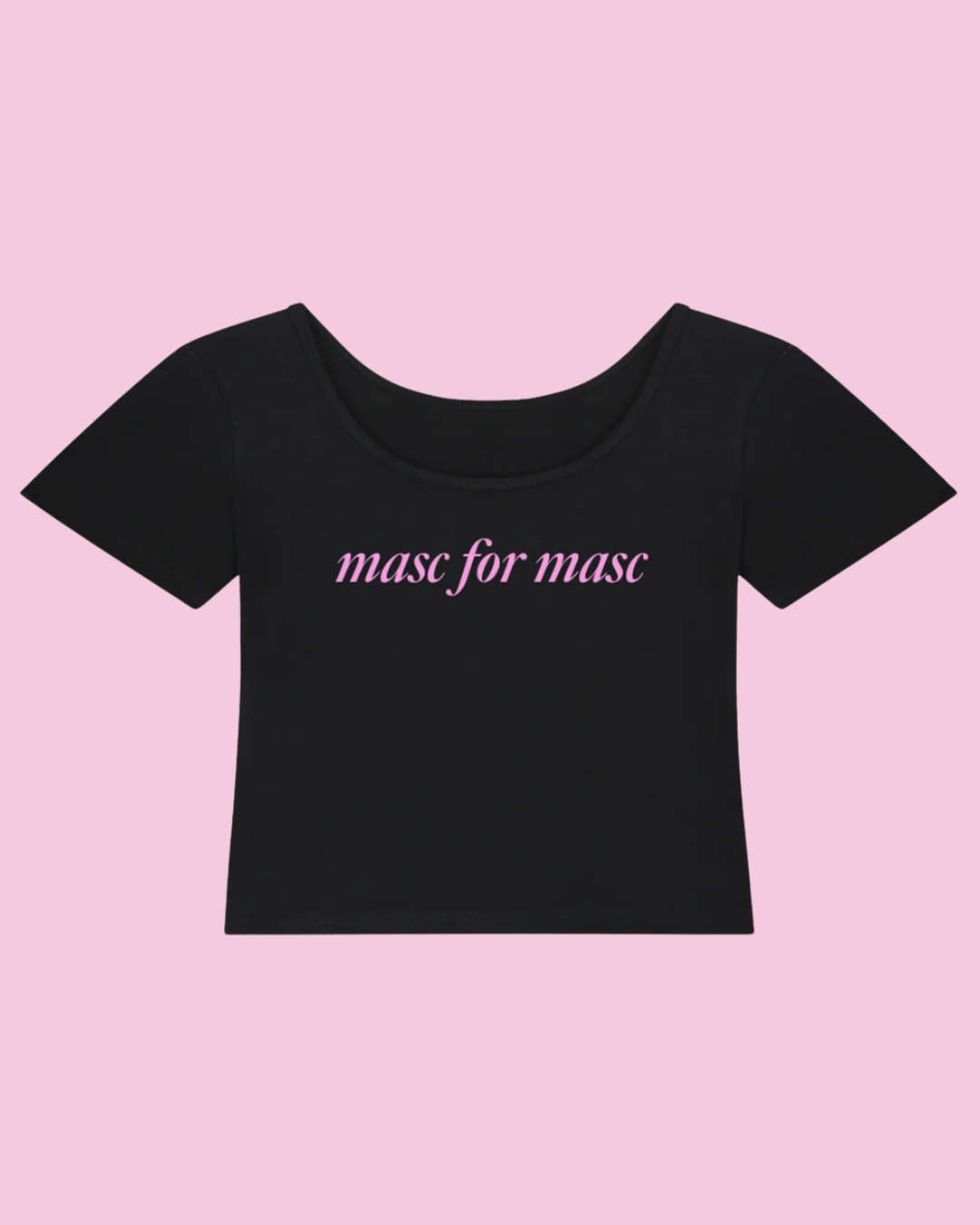 Masc for Masc | Y2K Baby Tee