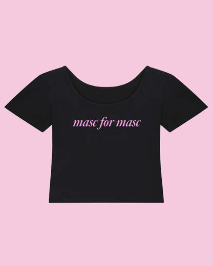 Masc for Masc | Y2K Baby Tee