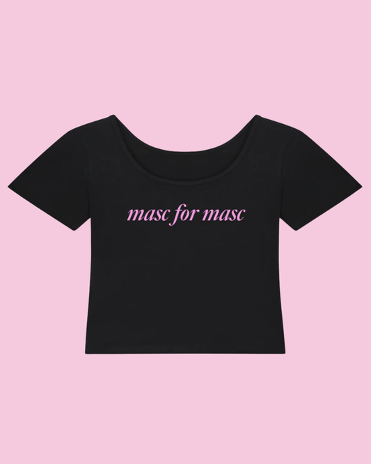 Masc for Masc | Y2K Baby Tee