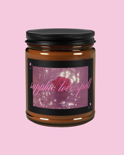Sapphic Love Spell | Cinnamon Vanilla Candle