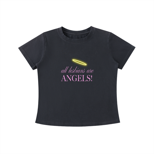 All Lesbians Are Angels Tee