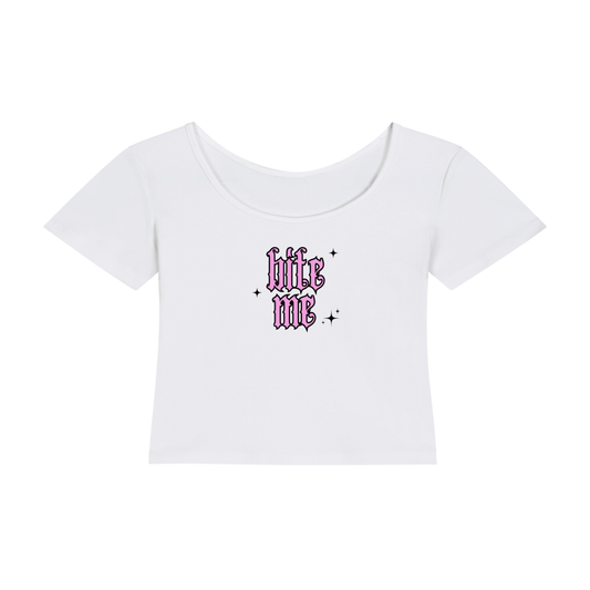 Bite Me | Y2K Baby Tee