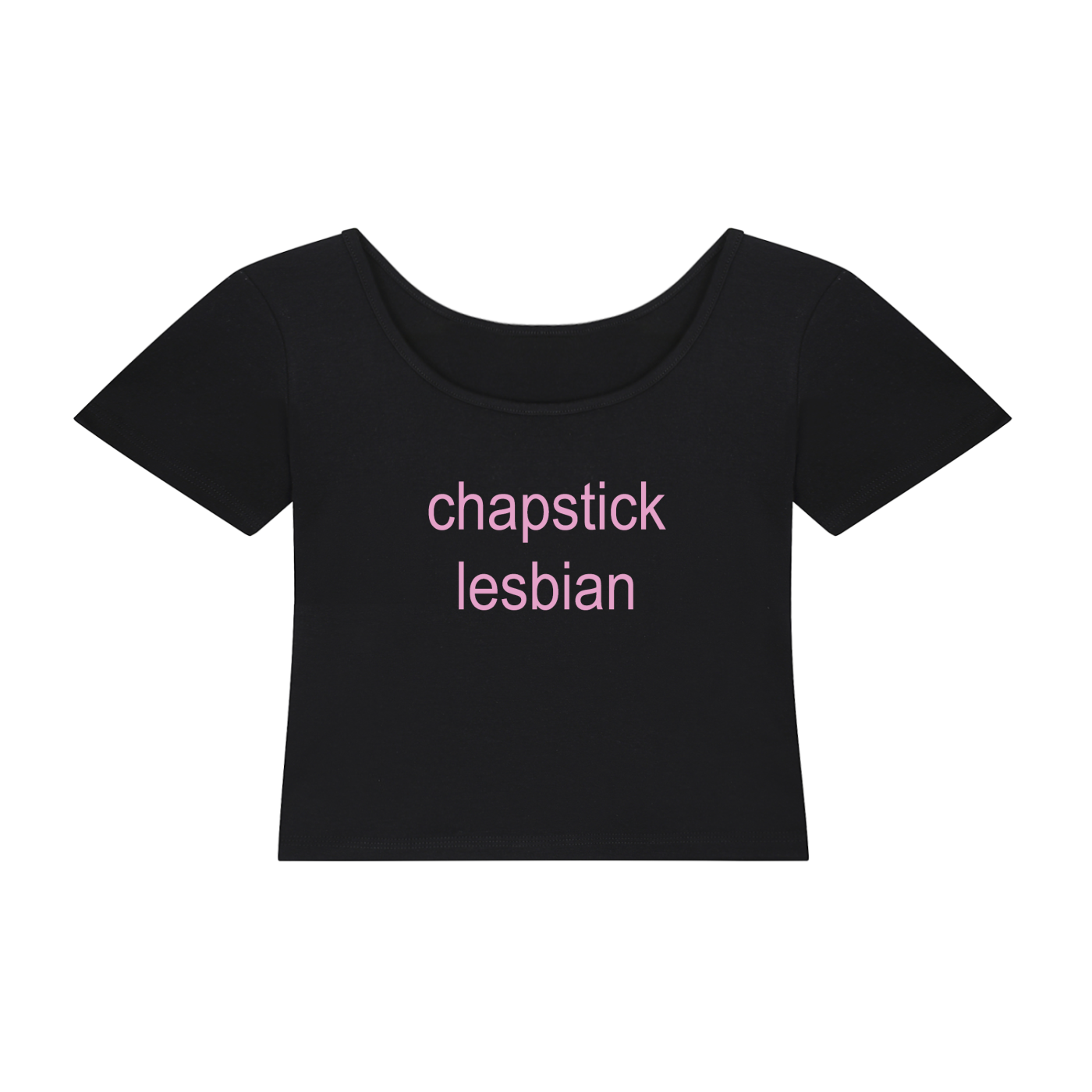 Chapstick Lesbian | Y2K Baby Tee