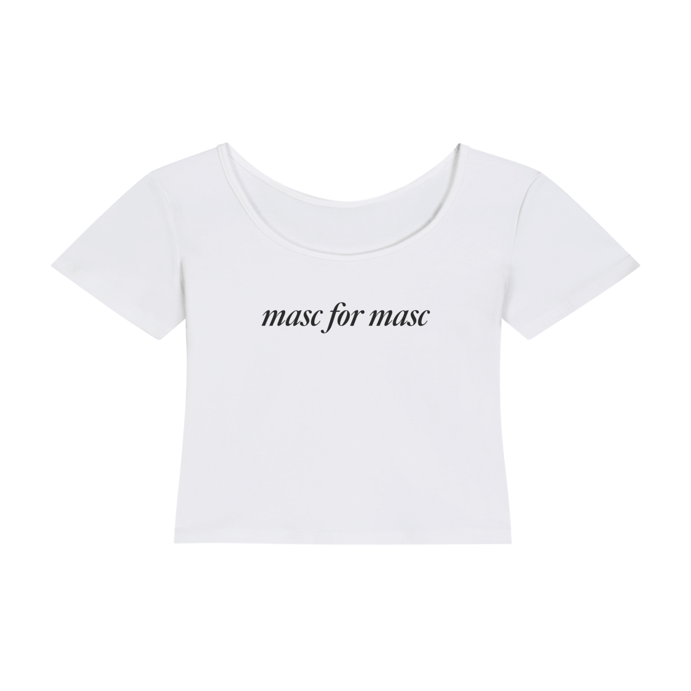 Masc for Masc | Y2K Baby Tee