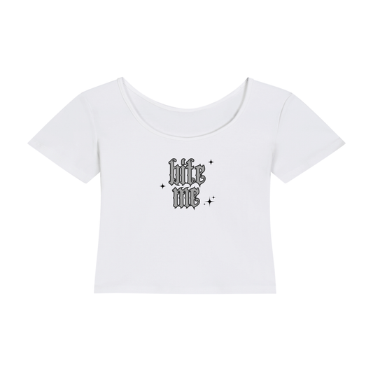 Bite Me | Y2K Baby Tee