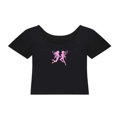 The Dream Dyke Fairies | Y2K Baby Tee