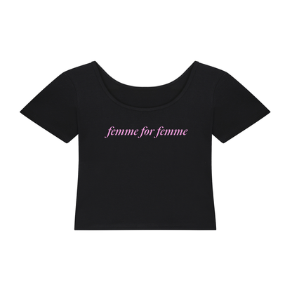 Femme for Femme | Y2K Baby Tee