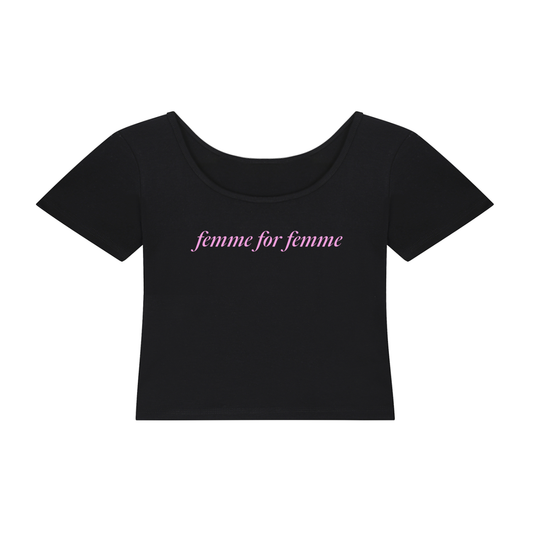 Femme for Femme | Y2K Baby Tee