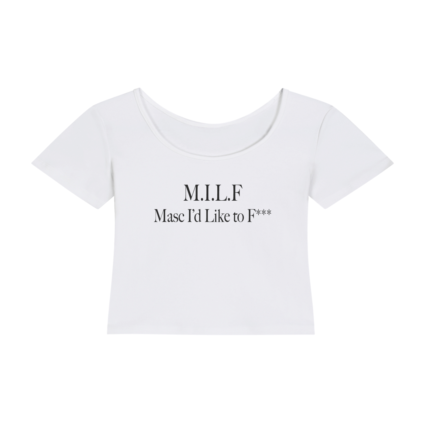 M.I.L.F. Masc I'd Like to F*** | Y2K Baby Tee