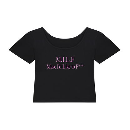 M.I.L.F. Masc I'd Like to F*** | Y2K Baby Tee