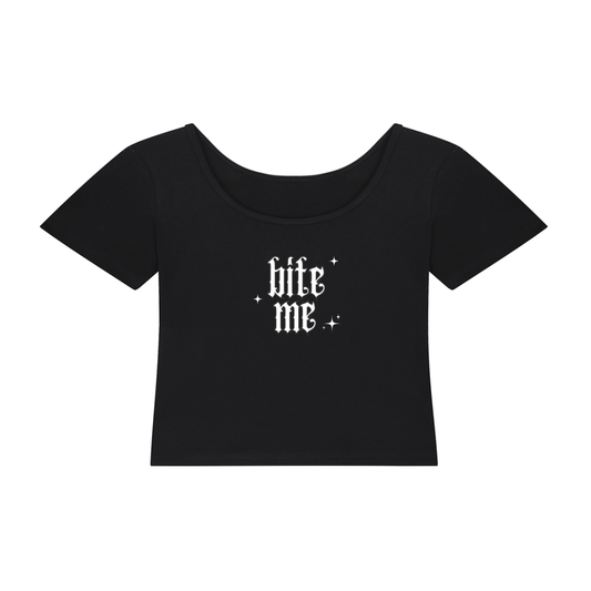 Bite Me | Y2K Baby Tee
